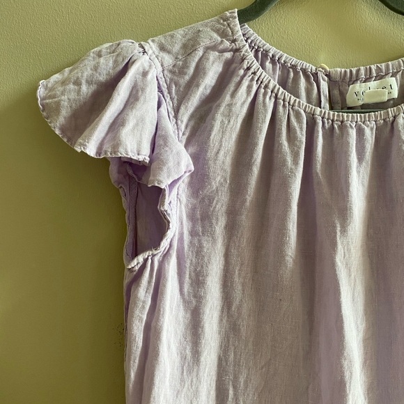 Velvet by Graham & Spencer Women's Evonne Flutter Sleeve Dress Size XS - Picture 9 of 9